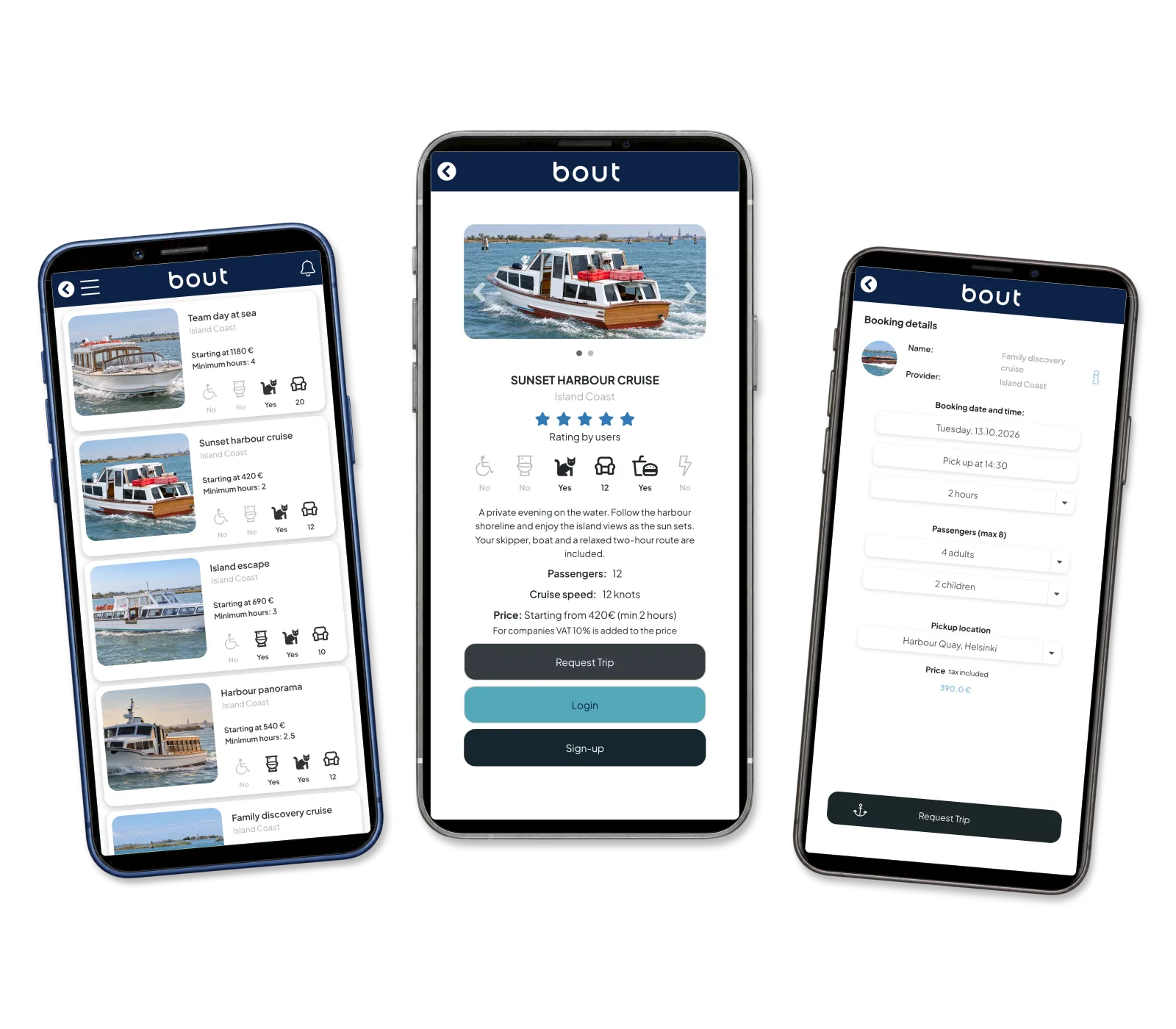 Bout Cruise Packages marketplace platform